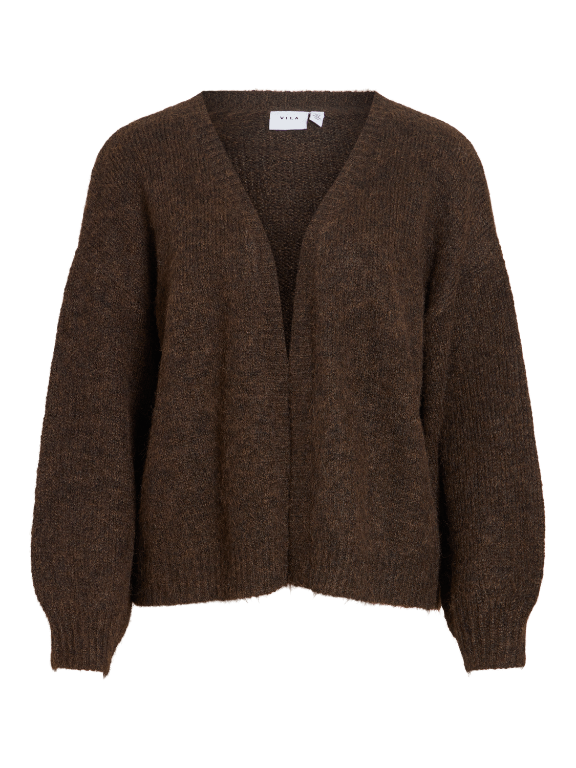 VILAMPE Knitted Cardigan - Coffee Bean - VERO MODA & VILA Bergvik